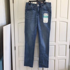 High Rise slim straight mom jeans